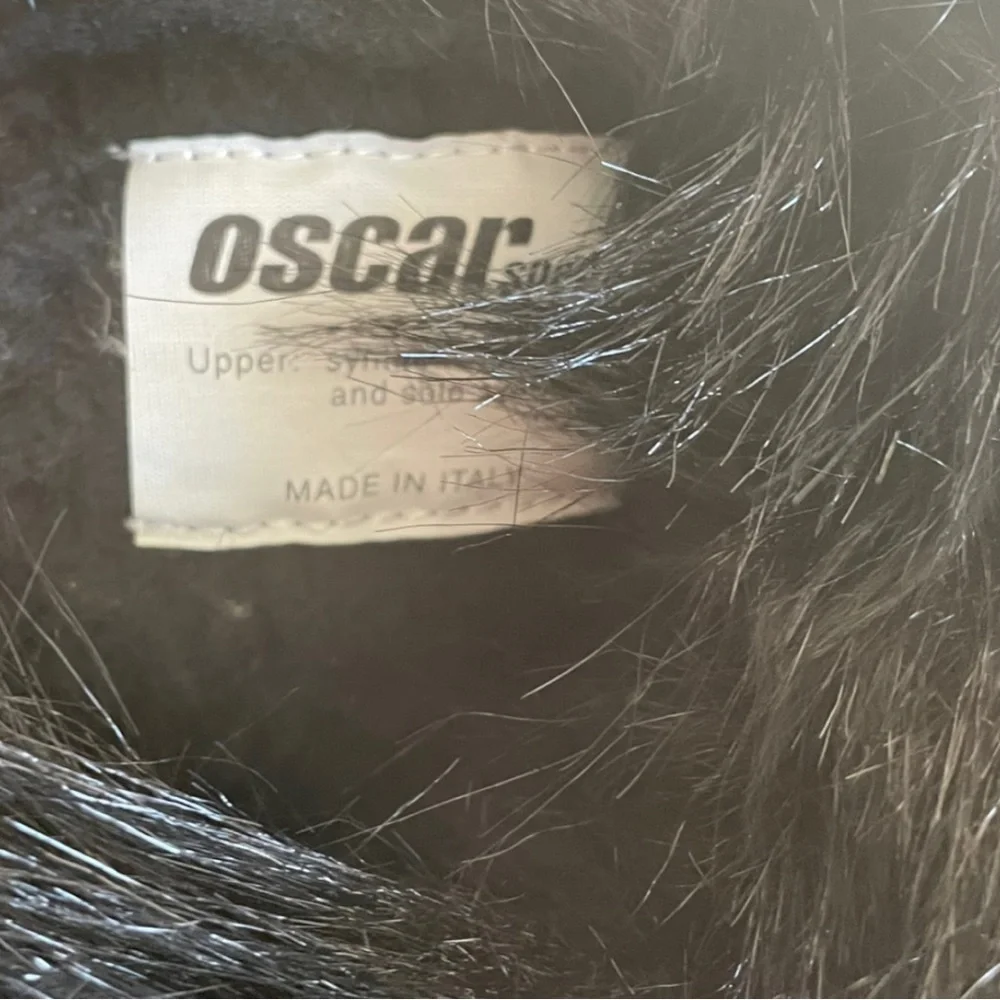 Oscar Sport Faux Fur Boots Julia Apres Ski 37 Black‎